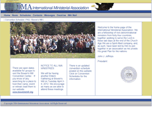 Tablet Screenshot of ima.cc