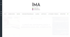 Desktop Screenshot of ima.org.es