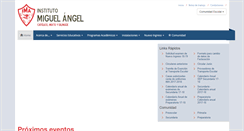 Desktop Screenshot of ima.edu.mx
