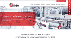 Desktop Screenshot of ima.de