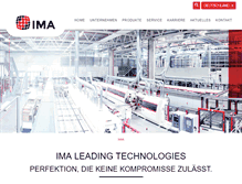 Tablet Screenshot of ima.de